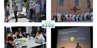Collage von vier Bildern der Fachtagung NABASO