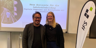 Foto von Dr. Sittipan Yotyodying und Prof. Dr. Charlott Rubach