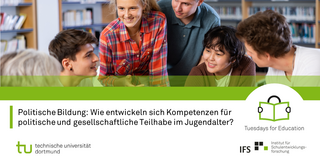 Tuesdays for Education Schülerinnen und Schüler sprechen in einer Gruppe miteinander.